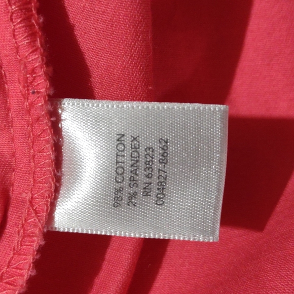 NWOT Women's Christopher & Banks size XL Coral colored button down Jacket - Picture 8 of 10
